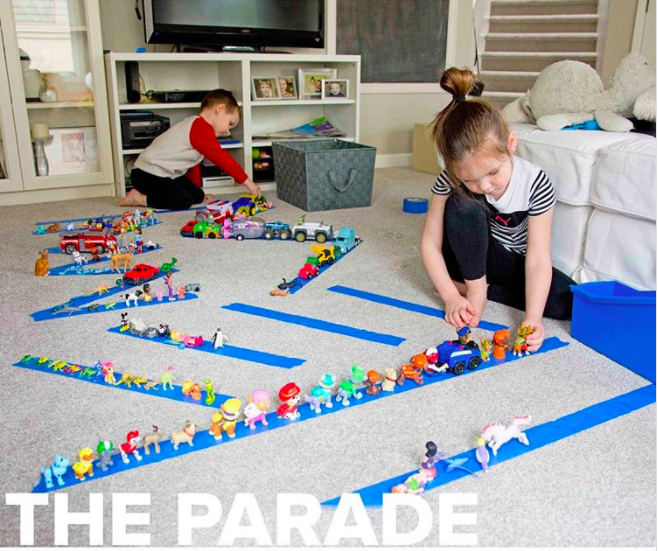 Indoor Toddler Activities “The Parade”